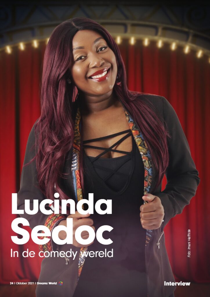 Lucinda Sedoc on stage